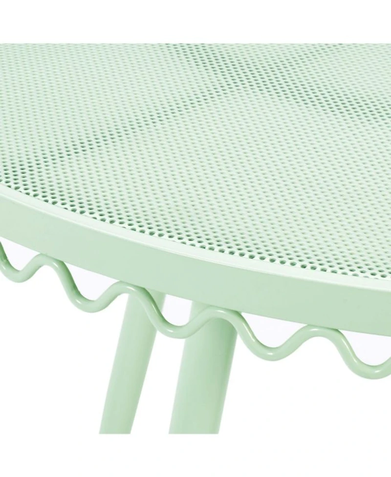 Erica Wrought Iron Outdoor Cafe Table