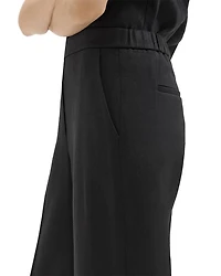 Cropped Pull On Pants