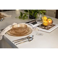 Archie Ginger Gold Salad/Dessert Plate, Set of 4