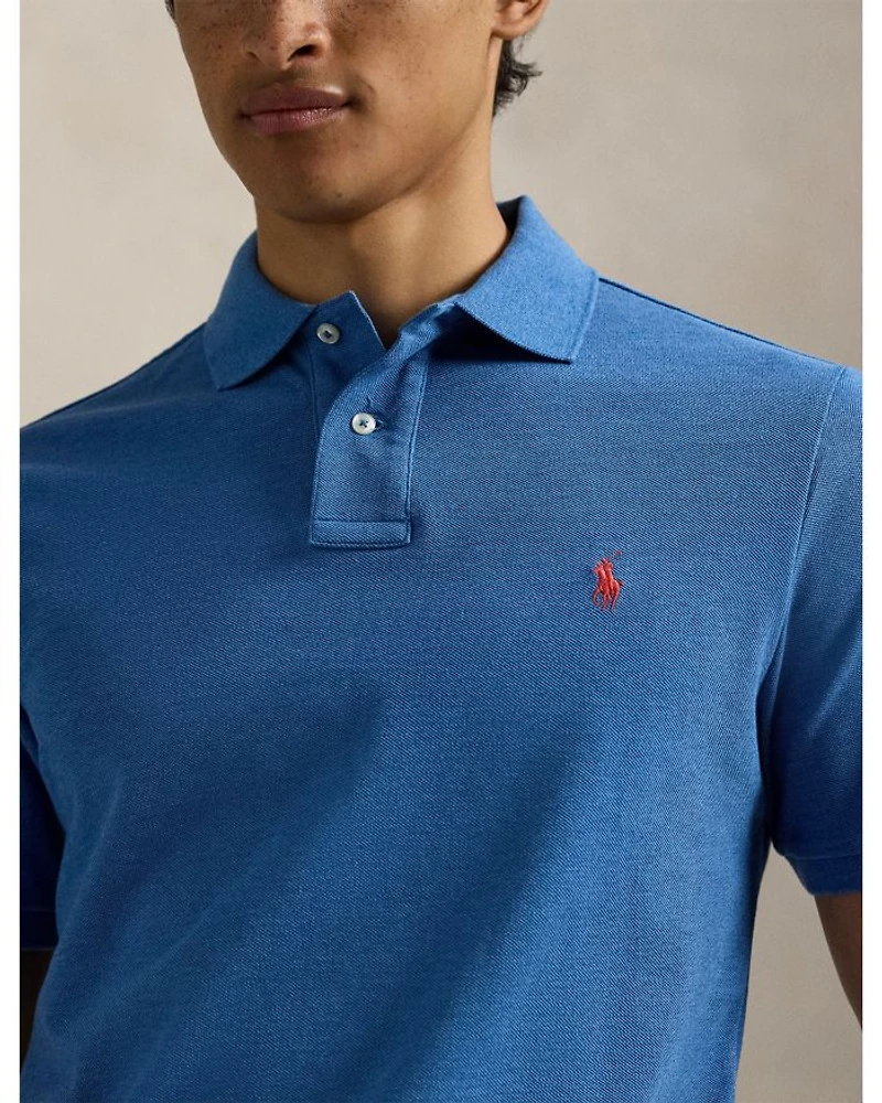 Cotton Mesh Classic Fit Polo Shirt