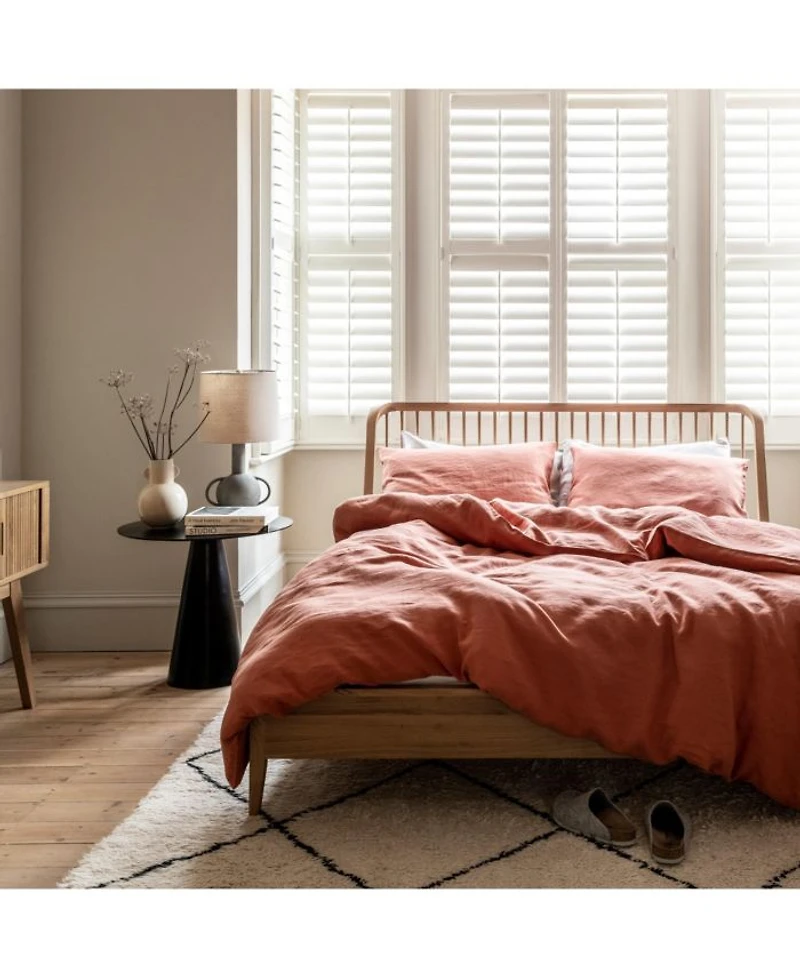 Plain Linen Duvet Cover, Twin