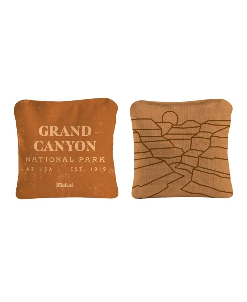 6x6 Grand Canyon National Park Durasuede + Turbo Polyglide Pilot Versacraft Cornhole Bags