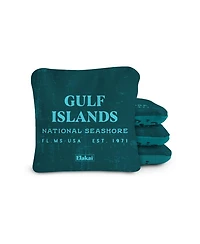 4x4 Gulf Islands National Seashore Durasuede + Turbo Polyglide Pilot Versacraft Cornhole Bags
