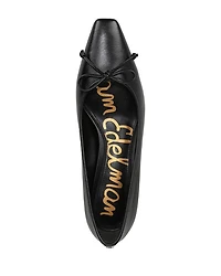 Women's Rinda Leather Kitten Heel Pumps