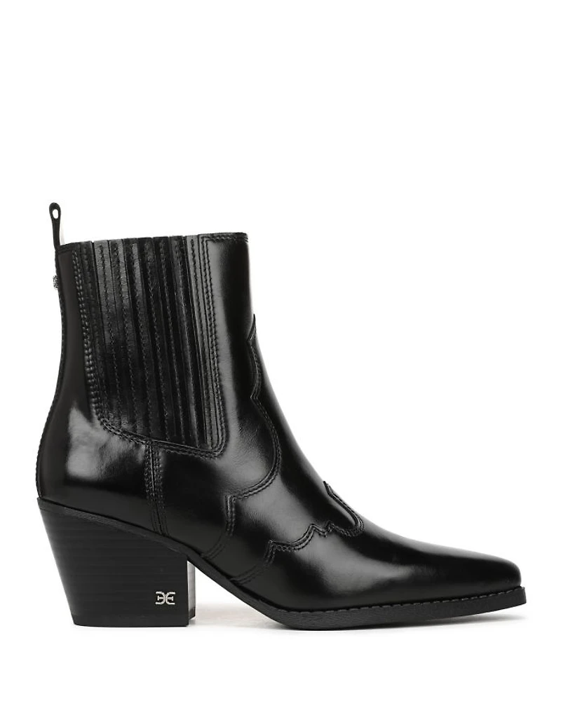 Women's West Leather Booties