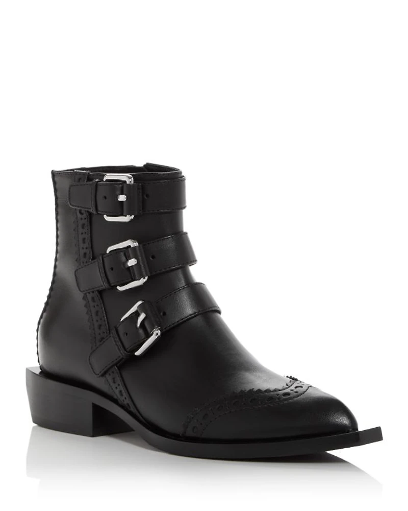 Women's Buckle Booties