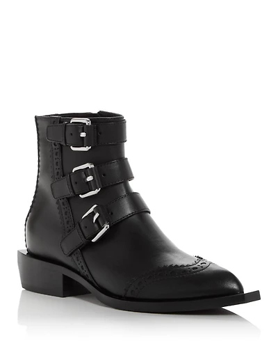 Women's Buckle Booties