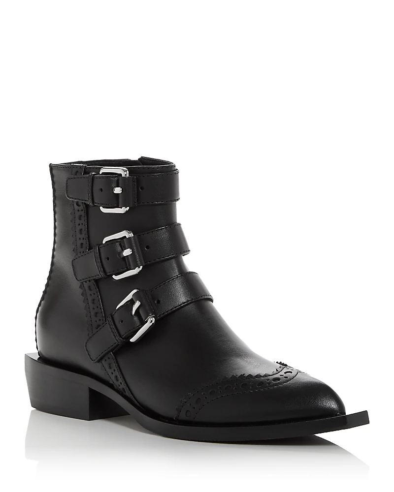 Moschino Women's Buckle Booties