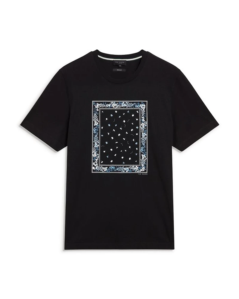 Burfurd Scarf Box Print Tee