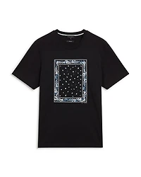 Burfurd Scarf Box Print Tee