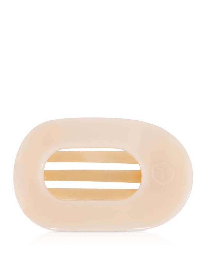 Small Flat Round Hair Clip