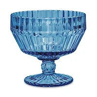 Archie Cornflower Footed Dessert Bowl, Set of 6