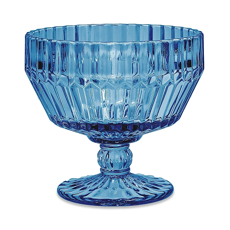 Fortessa Archie Cornflower Footed Dessert Bowl, Set of 6