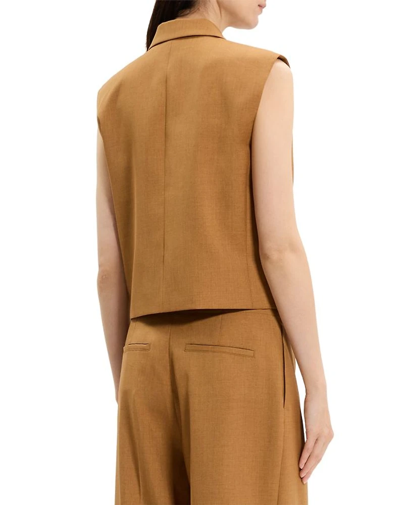 Peak Double Breasted Vest