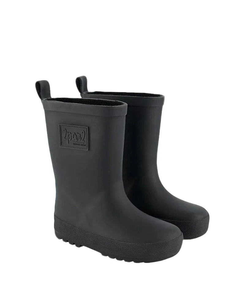 Deux par Unisex Rain Boots - Big Kid