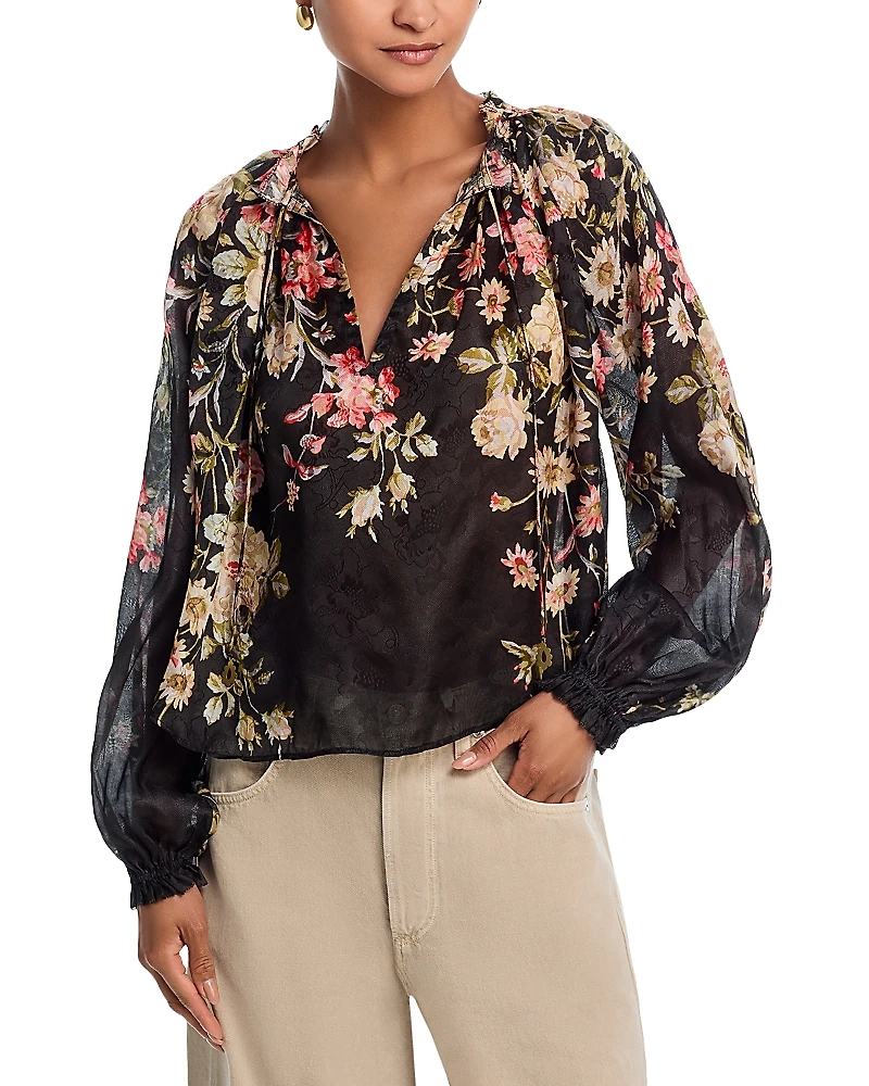Sea Jolie Floral Print Top