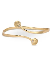Santorini Cubic Zirconia Shell Arm Cuff