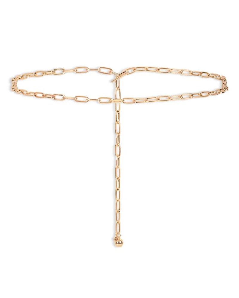 Paperclip Chain Belt