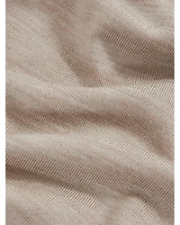 Open Collar Merino Wool Polo Shirt