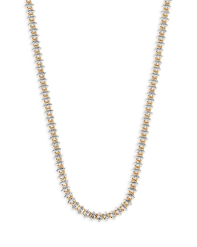 Ettika Marquise Crystal Collar Necklace, 16-19.5