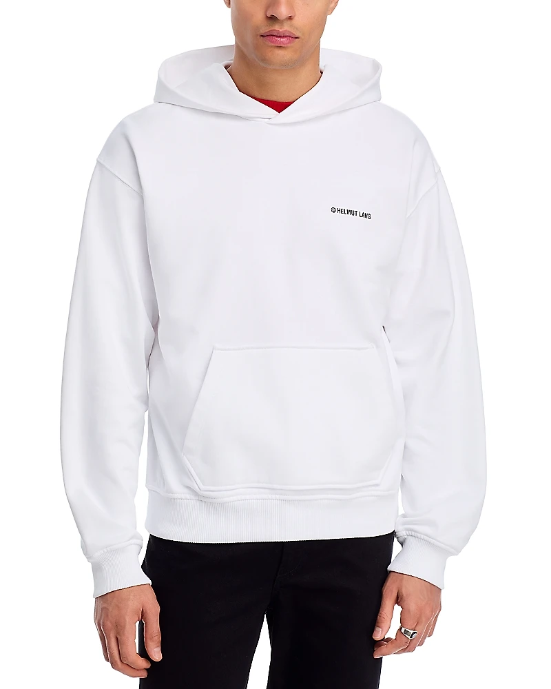 Helmut Lang Relaxed Fit Logo Hoodie