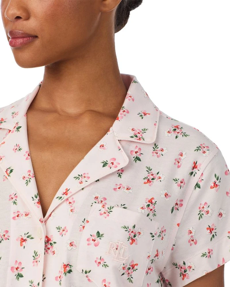 Floral Pajama Set