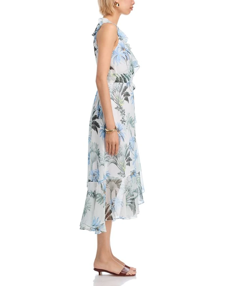 Palisade Palms Sleeve Maxi Dress