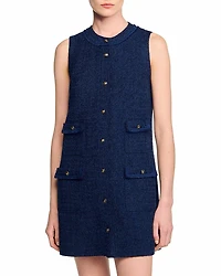 Sandro Mini Tweed Dress