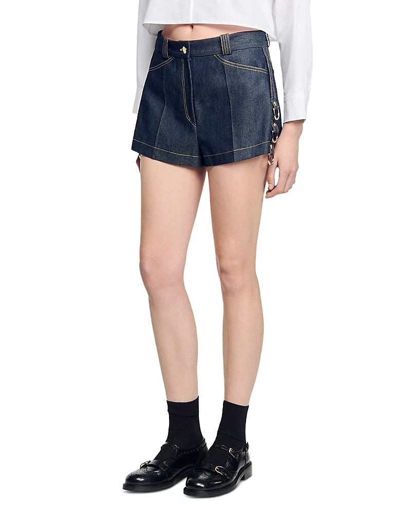 Sandro Denim Shorts