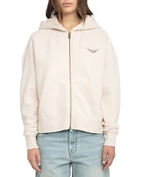 Zadig & Voltaire Mia Zip Concert Sweatshirt