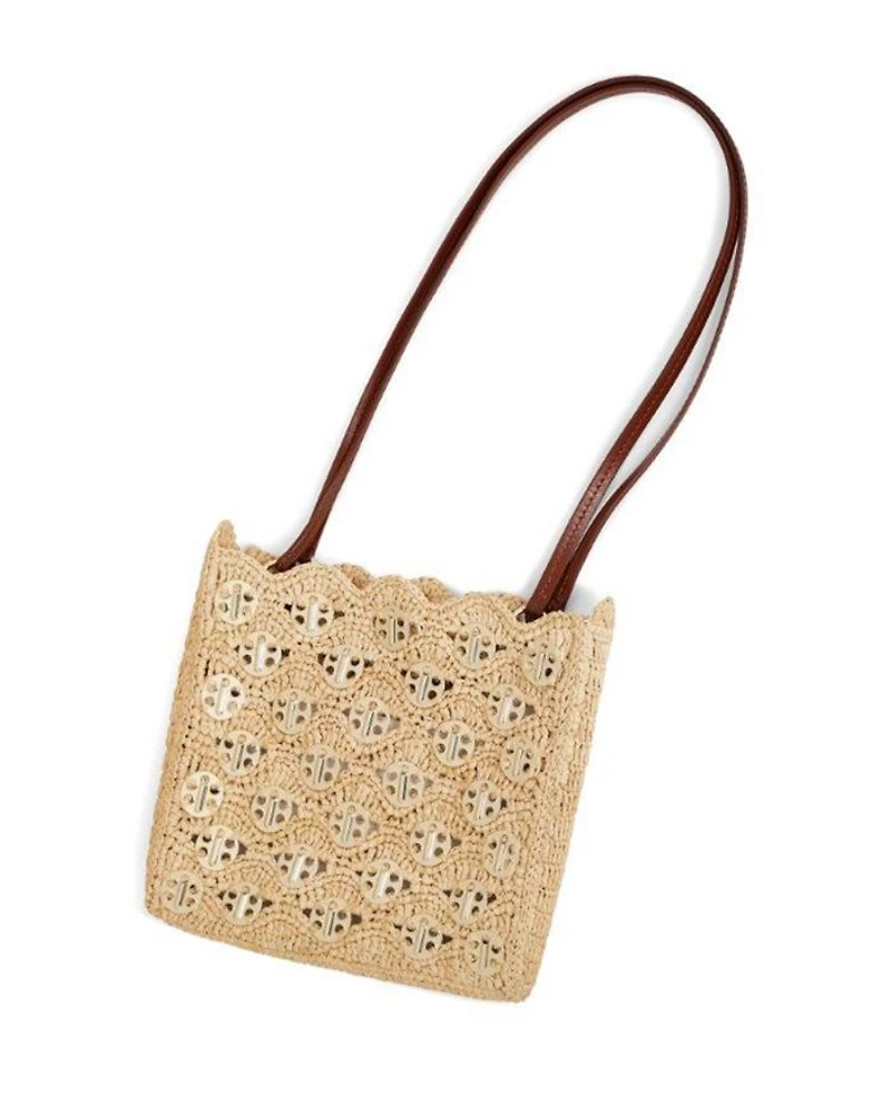 Raffia Tote Bag