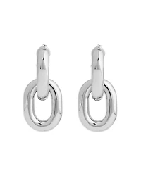 Rabanne Link Double Hoop Earrings