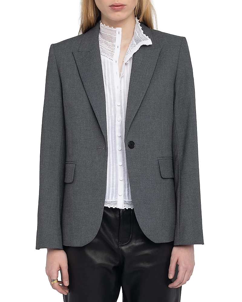 Zadig & Voltaire Vavy Chine Strass Blazer