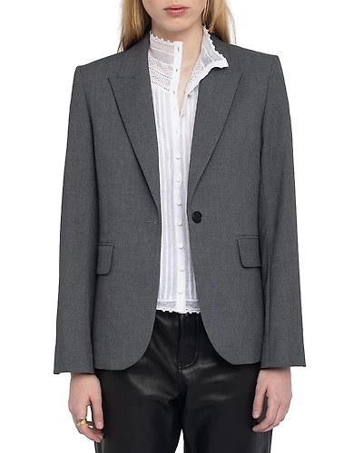 Zadig & Voltaire Vavy Chine Strass Blazer
