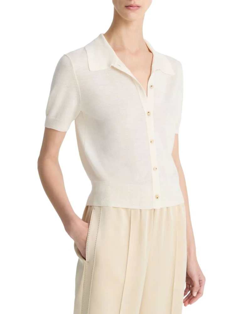 Collared Button Up Top
