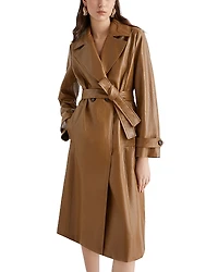 Marella Soledad Faux Leather Coat