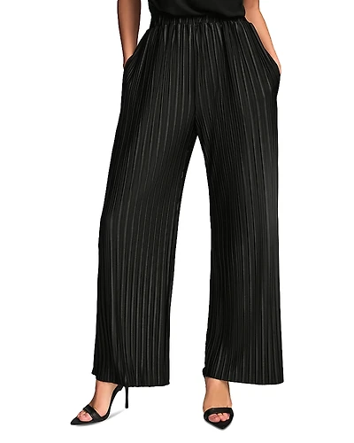 Donna Karan Pleated Pull On Pants