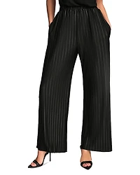 Donna Karan Pleated Pull On Pants