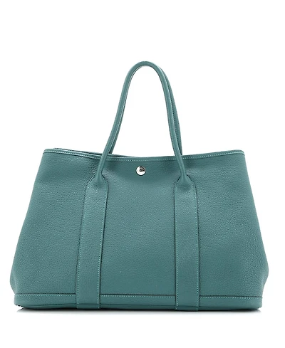 Pre-Owned Hermes Garden Party Tote Leather