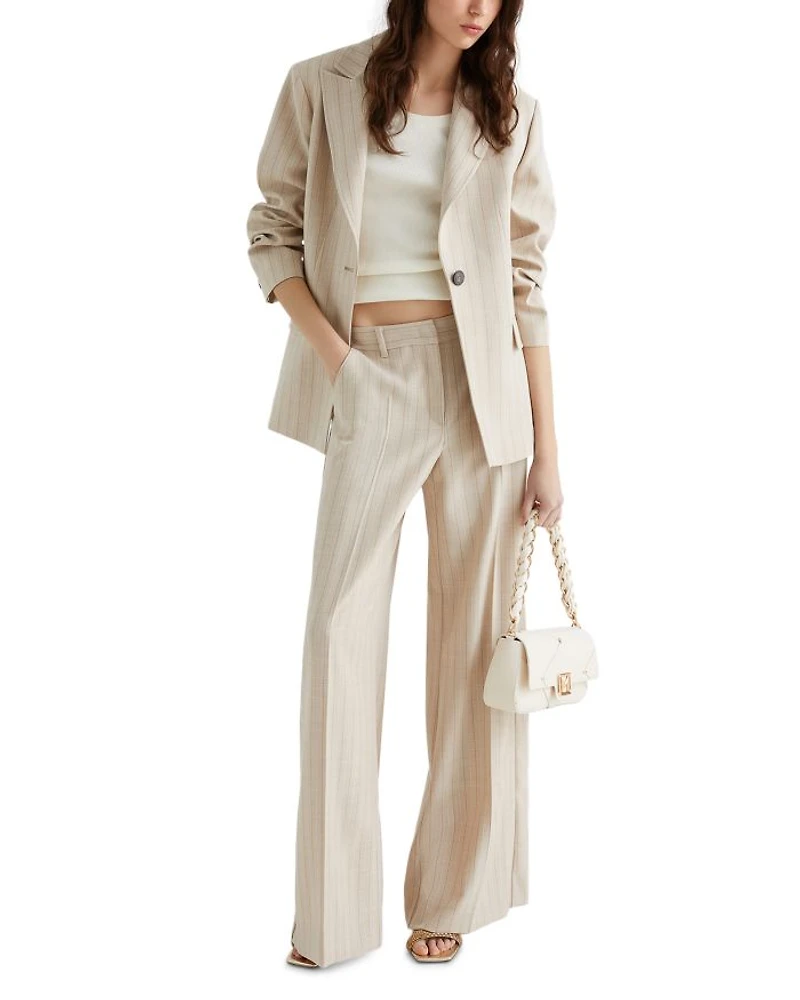 Facile Peak Lapel Blazer