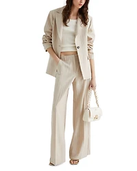 Facile Peak Lapel Blazer