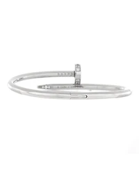 Classic Juste un Clou Bracelet 18K White Gold with Diamonds