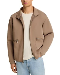 Polished Scuba Zip Jacket