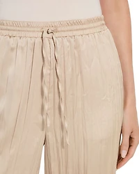 Packable Pleated Palazzo Pants