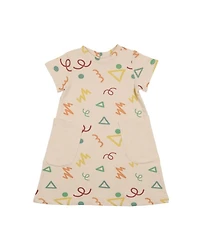Girls' Summer Fun Short Sleeve Dress - Little Kid