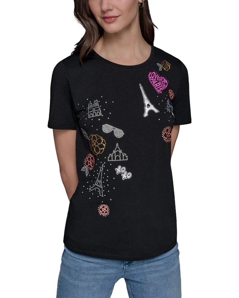 Paris Whimsy Tee