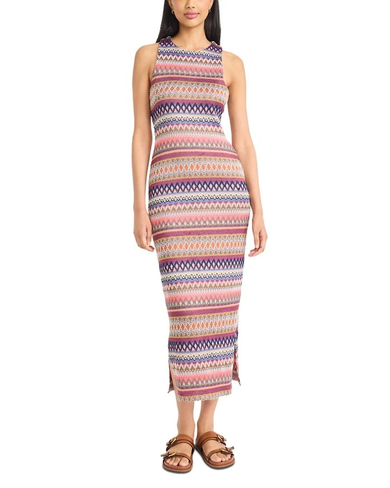 Sleeveless Crocheted Midi Dress