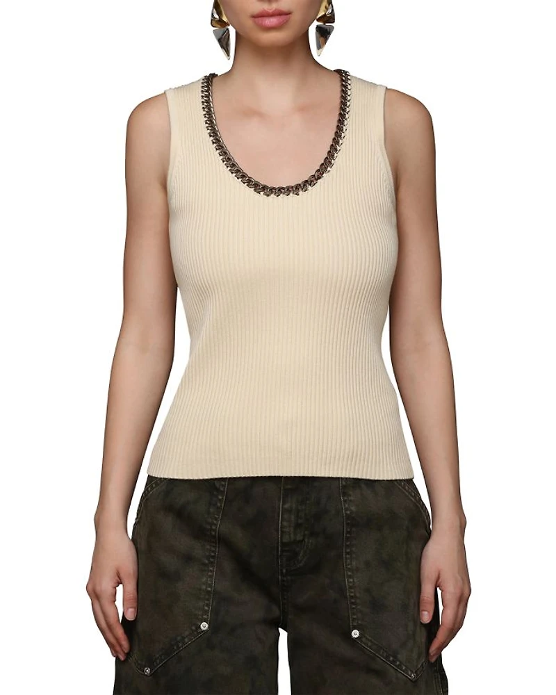 Embellished Tank Top