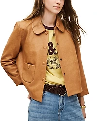 ba & sh Bilos Leather Jacket