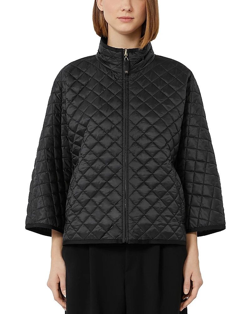 Max Mara The Cube Delfina Black Coat